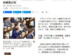 AV救济法案通过!以后不能打真炮了?